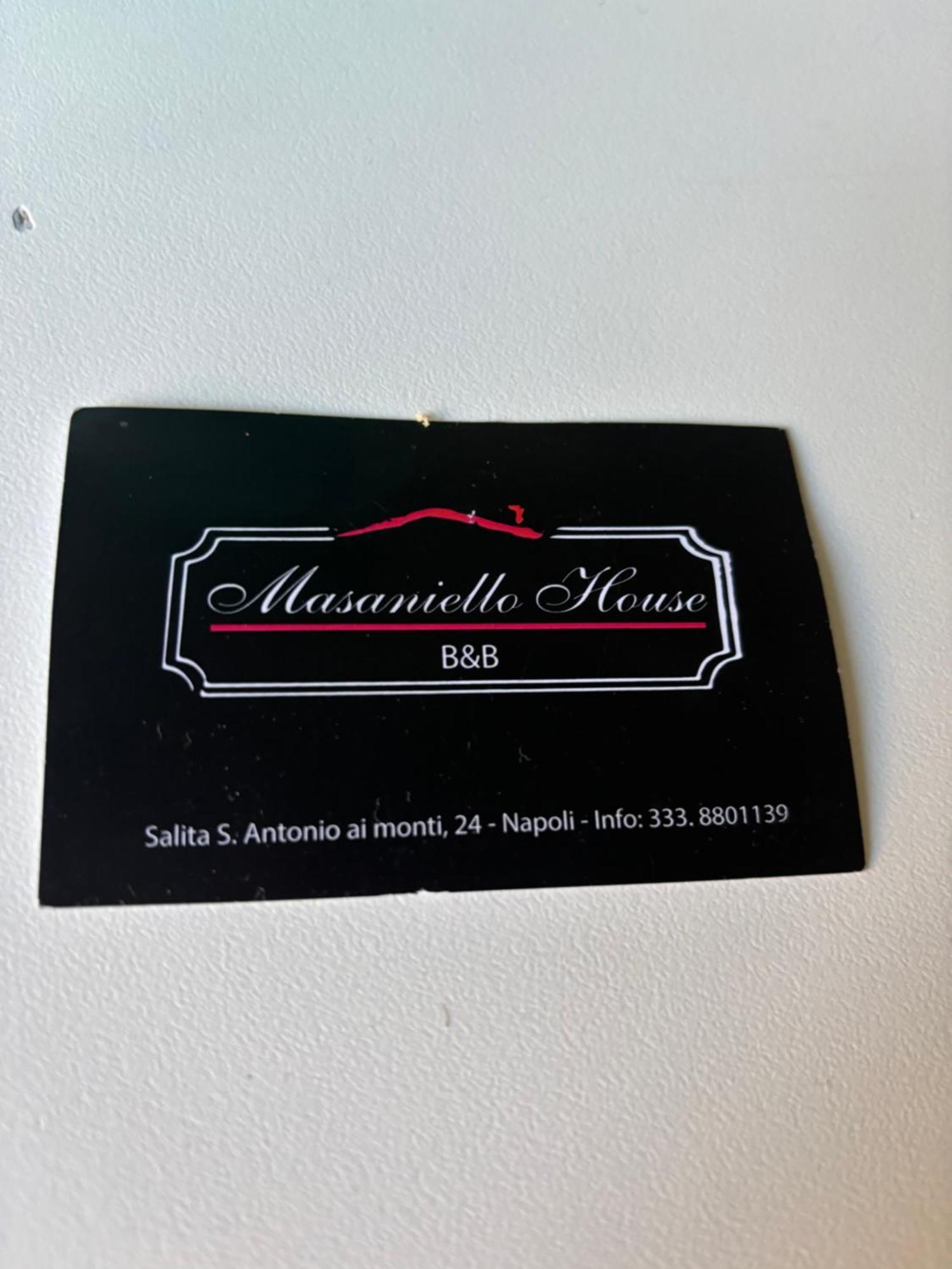 Masaniellohouse Villa Napels Buitenkant foto